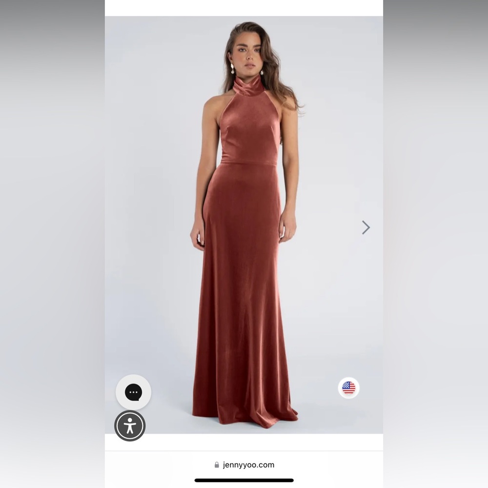 Jenny Yoo Lennox Gown English Rose